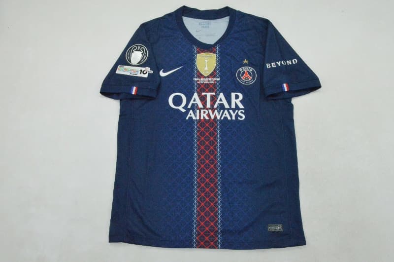 AAA(Thailand) Paris St German 25/26 Home UCL Final Soccer Jersey AAA(Thailand) Paris St German 25/26 Home UCL Final Soccer Jersey