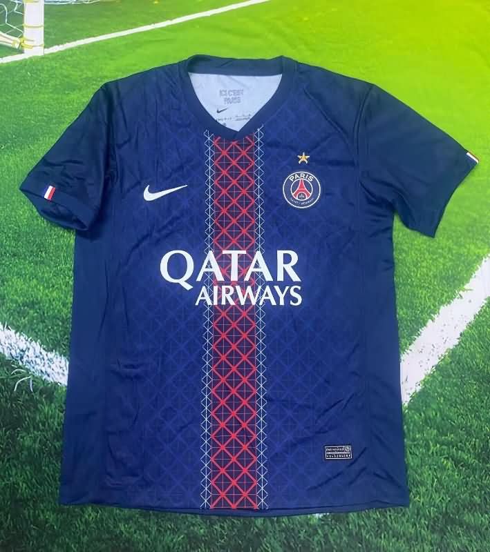 AAA(Thailand) Paris St German 25/26 Home Soccer Jersey With Star
