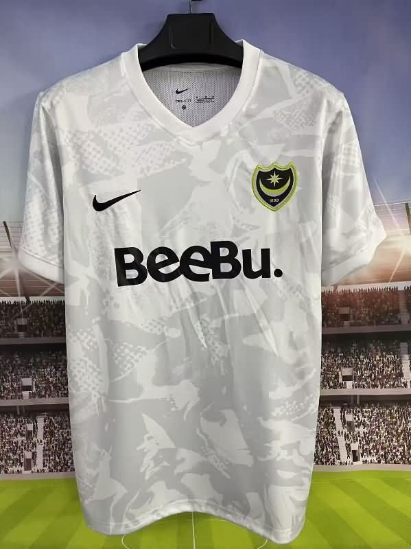 AAA(Thailand) Portsmouth 25/26 Goalkeeper White Soccer Jersey