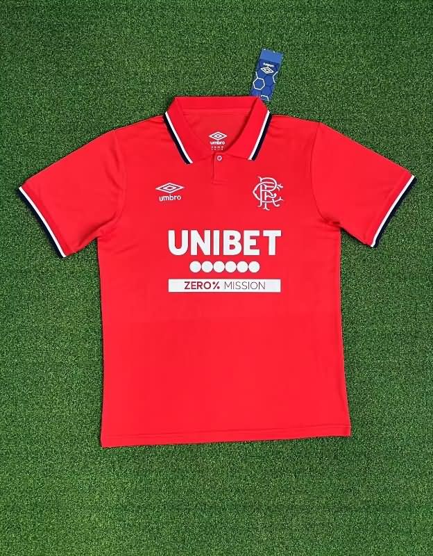 AAA(Thailand) Rangers 25/26 Red Soccer Jersey