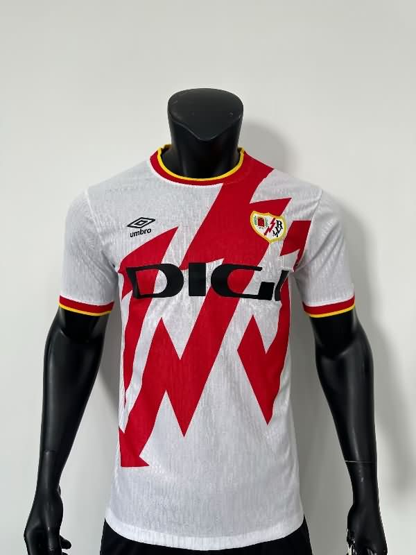 AAA(Thailand) Rayo Vallecano 25/26 Home Soccer Jersey (Player)