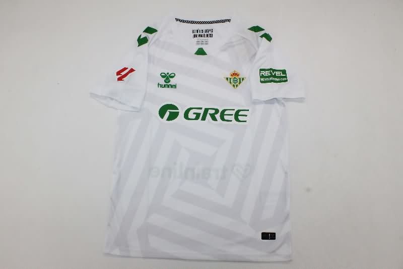 AAA(Thailand) Real Betis 25/26 Goalkeeper White Soccer Jersey