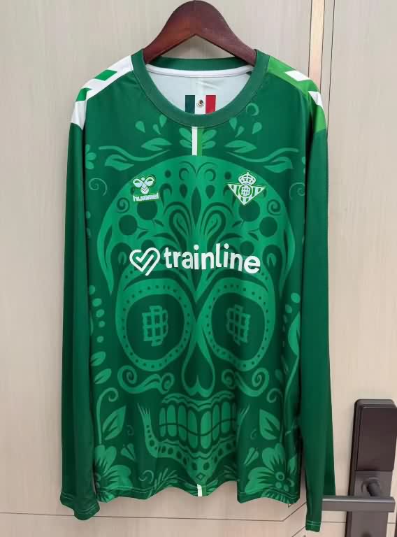 AAA(Thailand) Real Betis 25/26 Special Long Sleeve Soccer Jersey