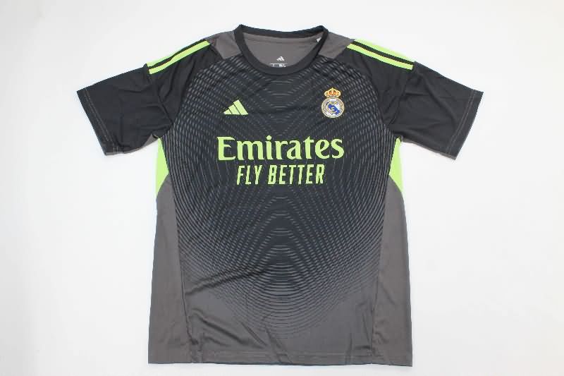AAA(Thailand) Real Madrid 25/26 Goalkeeper Black Soccer Jersey