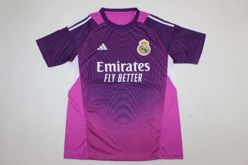 AAA(Thailand) Real Madrid 25/26 Goalkeeper Purple Soccer Jersey