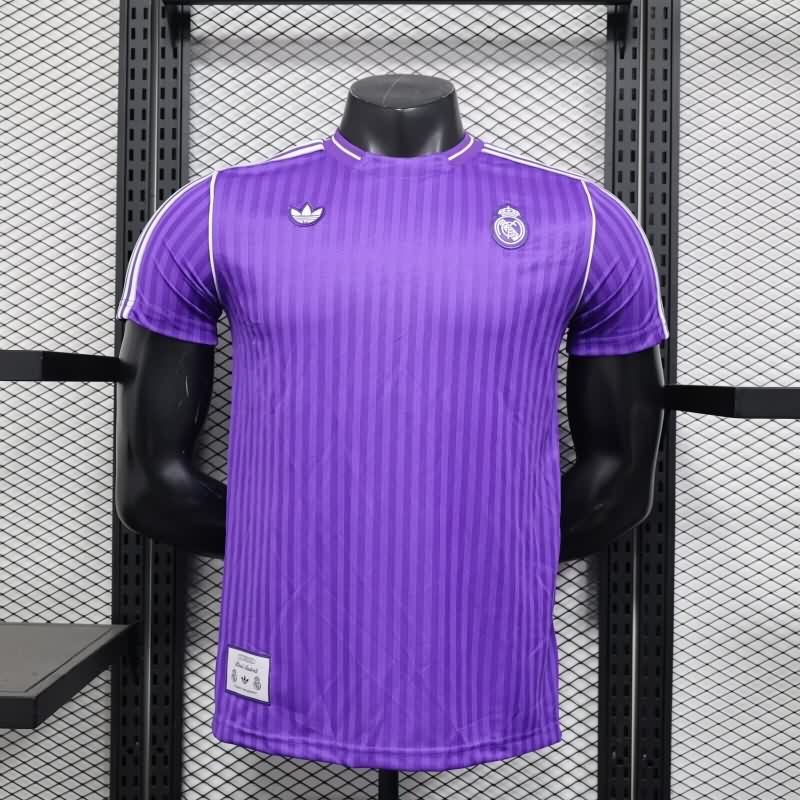 AAA(Thailand) Real Madrid 25/26 Purple Soccer Jersey (Player)