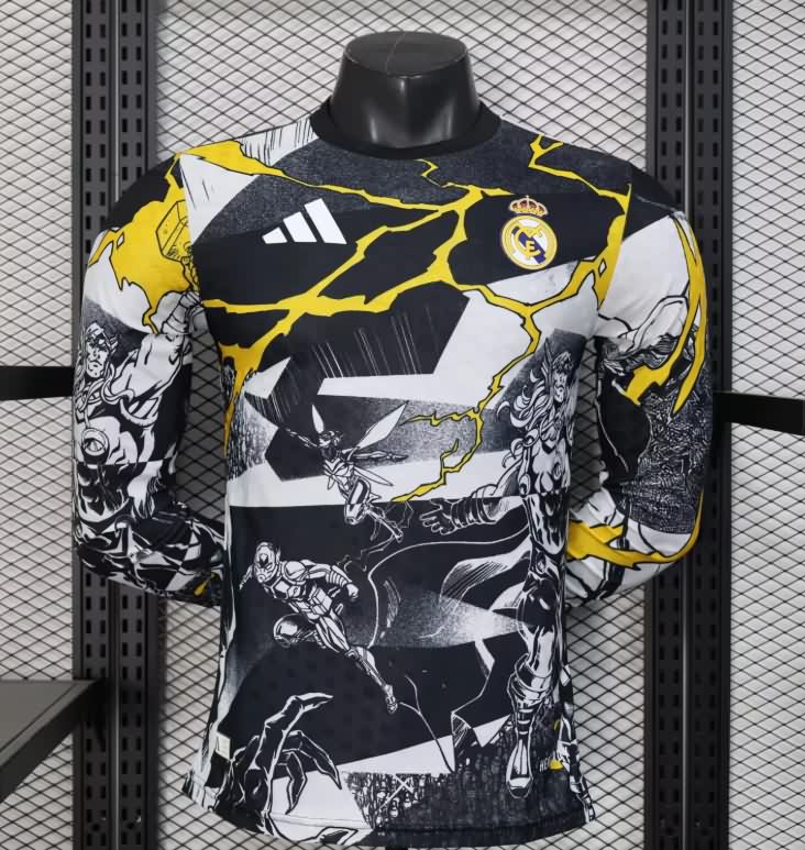 AAA(Thailand) Real Madrid 25/26 Special Long Sleeve Soccer Jersey (Player)