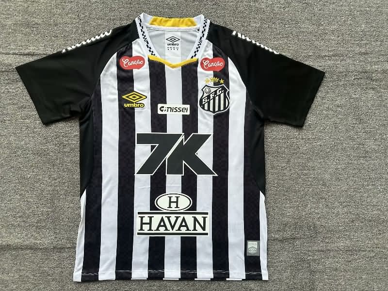AAA(Thailand) Santos 2025 Away Soccer Jersey With Sponsor