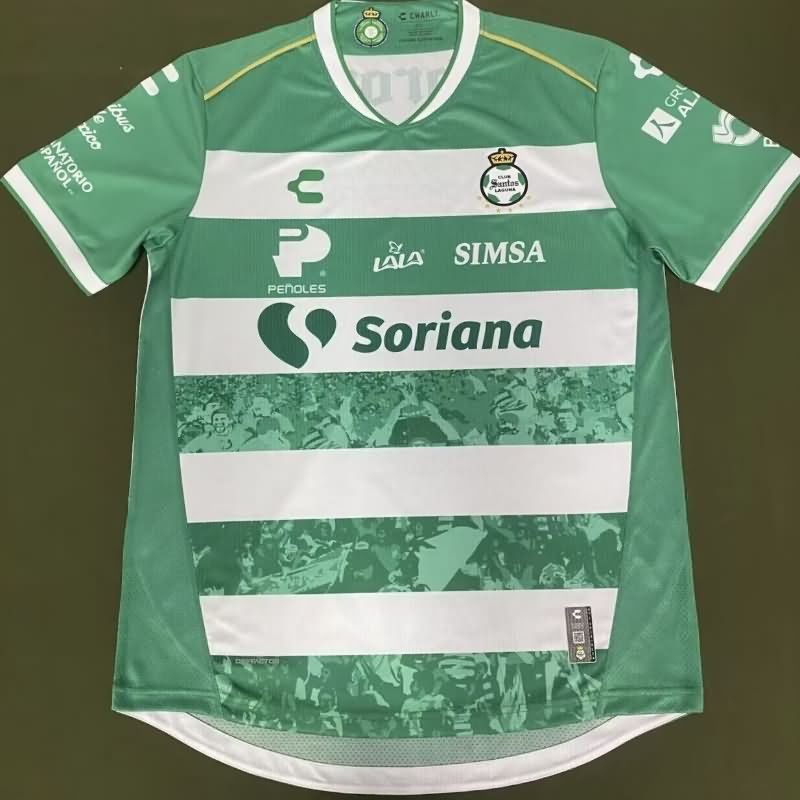 AAA(Thailand) Santos Laguna 25/26 Home Soccer Jersey (Player)