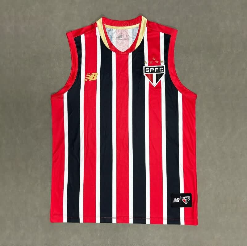 AAA(Thailand) Sao Paulo 2025 Training Vest Soccer Jersey 04