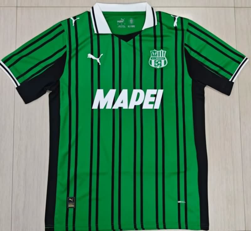AAA(Thailand) Sassuolo 25/26 Home Soccer Jersey