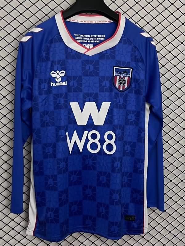 AAA(Thailand) Sunderland 25/26 Away Long Sleeve Soccer Jersey