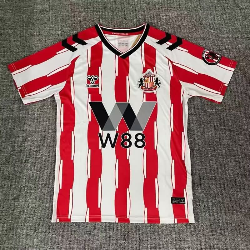 AAA(Thailand) Sunderland 25/26 Home Soccer Jersey