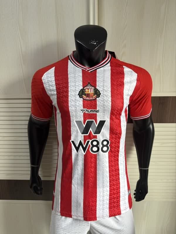 AAA(Thailand) Sunderland 25/26 Home Soccer Jersey (Player)