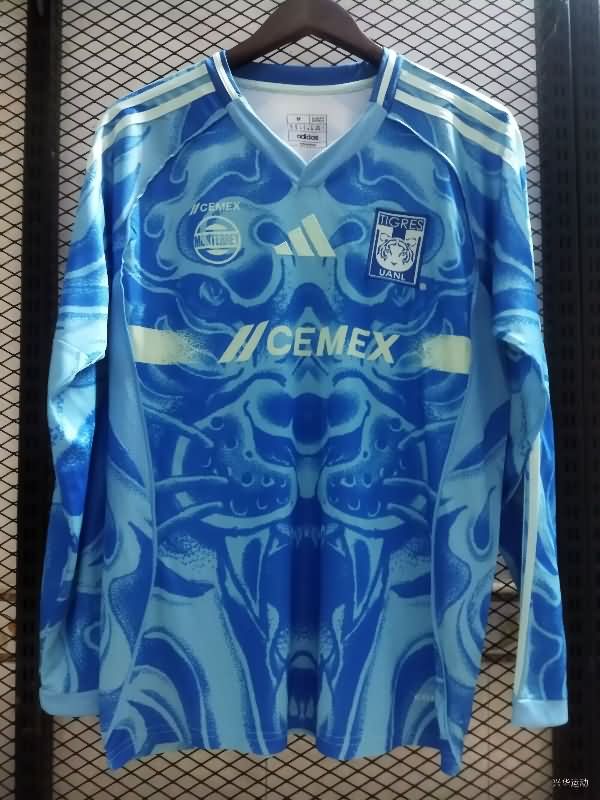 AAA(Thailand) Tigres Uanl 25/26 Away Long Sleeve Soccer Jersey