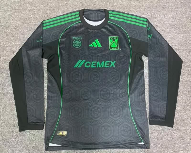 AAA(Thailand) Tigres Uanl 25/26 Third Long Sleeve Soccer Jersey(Player)