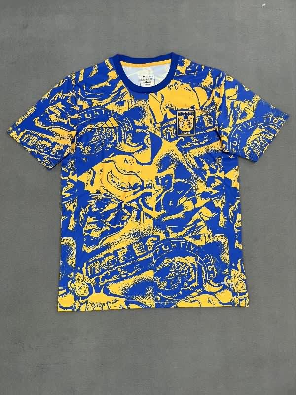 AAA(Thailand) Tigres Uanl 25/26 Training Soccer Jersey 03