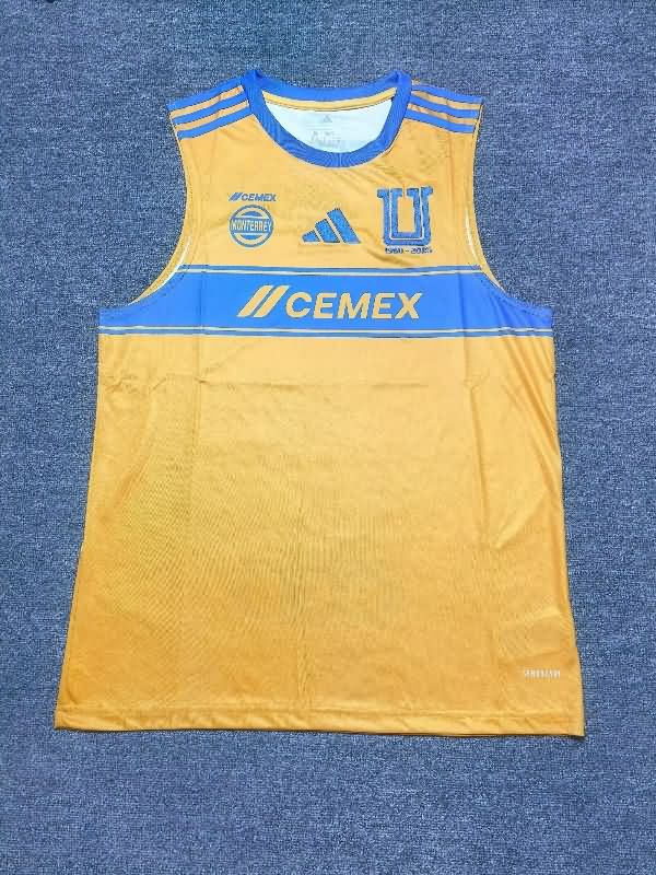 AAA(Thailand) Tigres Uanl 25/26 Training Vest Soccer Jersey