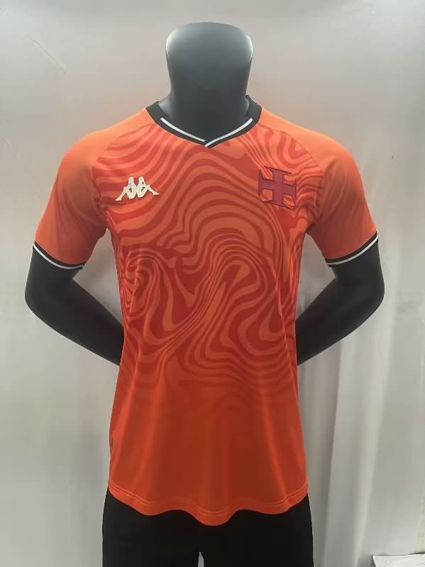 AAA(Thailand) Vasco Da Gama 2025 Goalkeeper Orange Soccer Jersey