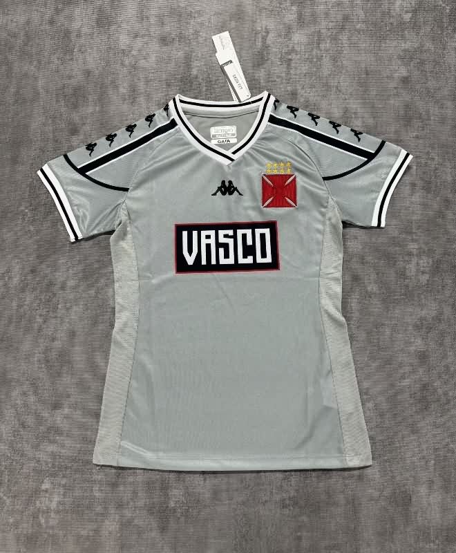 AAA(Thailand) Vasco Da Gama 2025 Grey Women Soccer Jersey