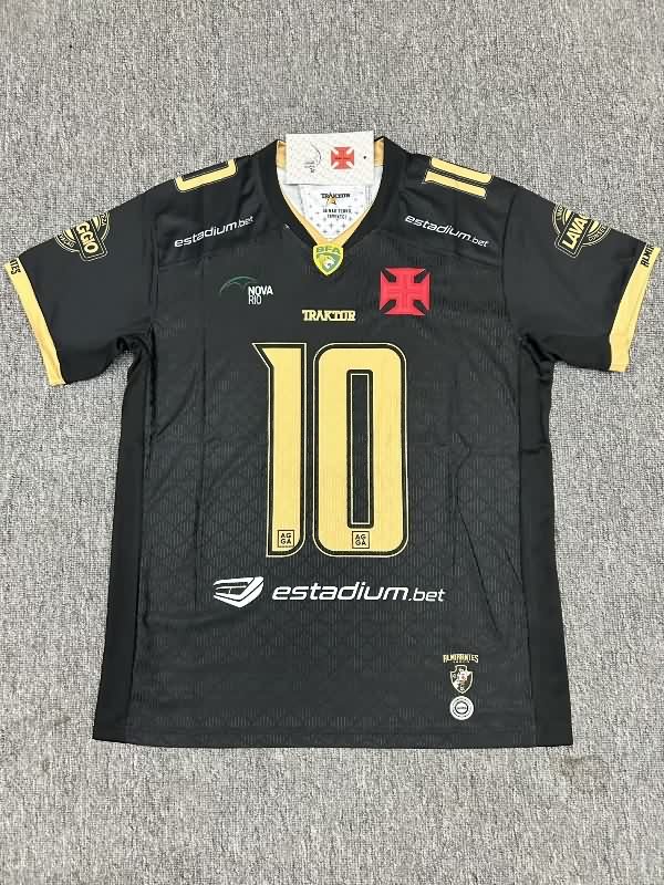 AAA(Thailand) Vasco Da Gama 2025 Black NFL Jersey