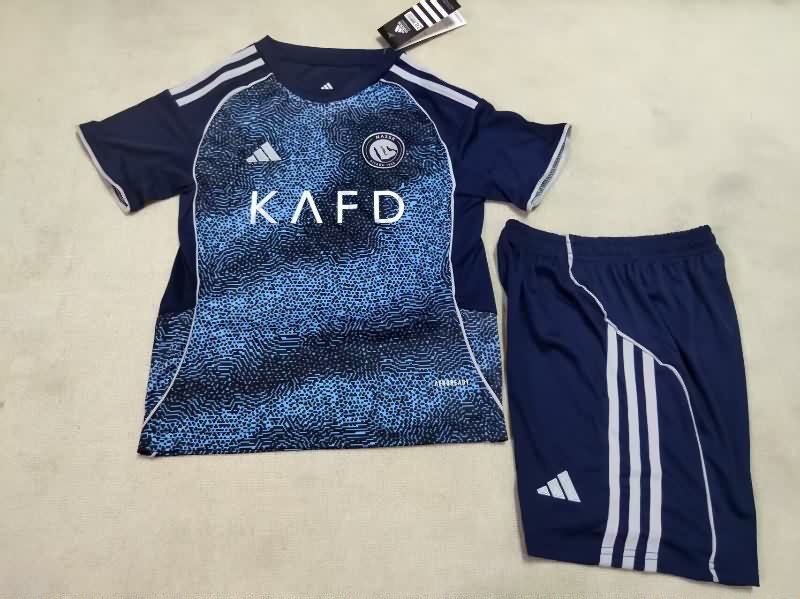 Al Nassr FC 25/26 Kids Away Soccer Jersey And Shorts