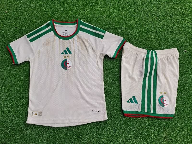 Algeria 2026 Kids Home Soccer Jersey And Shorts (Player)