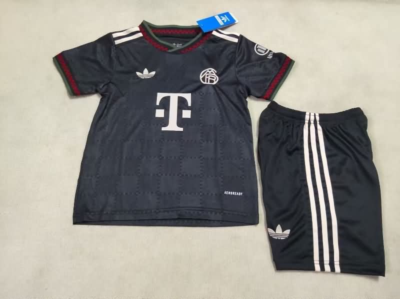Bayern Munich 25/26 Kids Third Soccer Jersey And Shorts