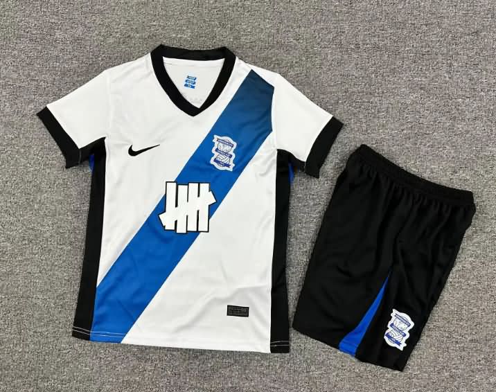Birmingham City 25/26 Kids Away Soccer Jersey And Shorts