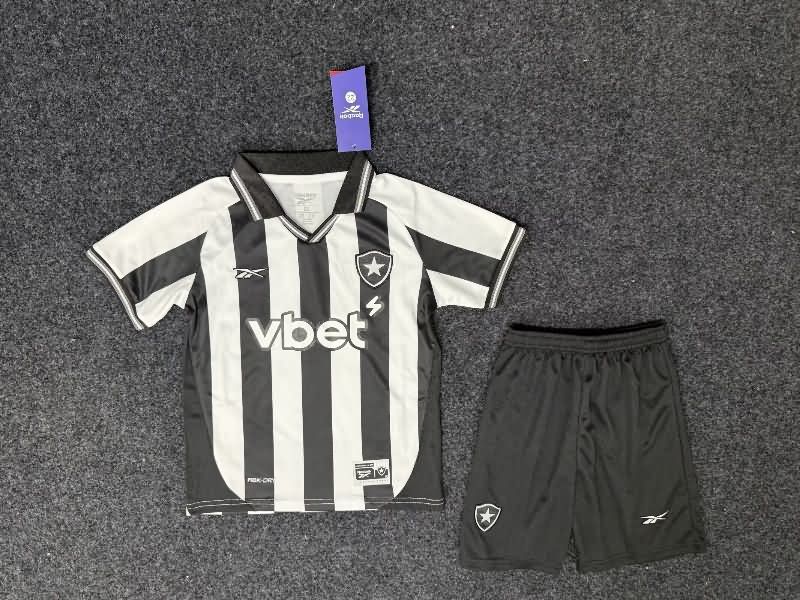 Botafogo 2025 Kids Home Soccer Jersey And Shorts