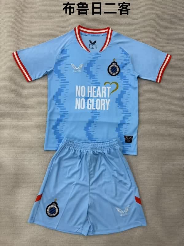 Brugge 25/26 Kids Third Soccer Jersey And Shorts