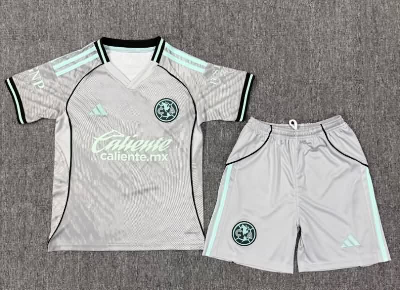 Club America 25/26 Kids Third Soccer Jersey And Shorts