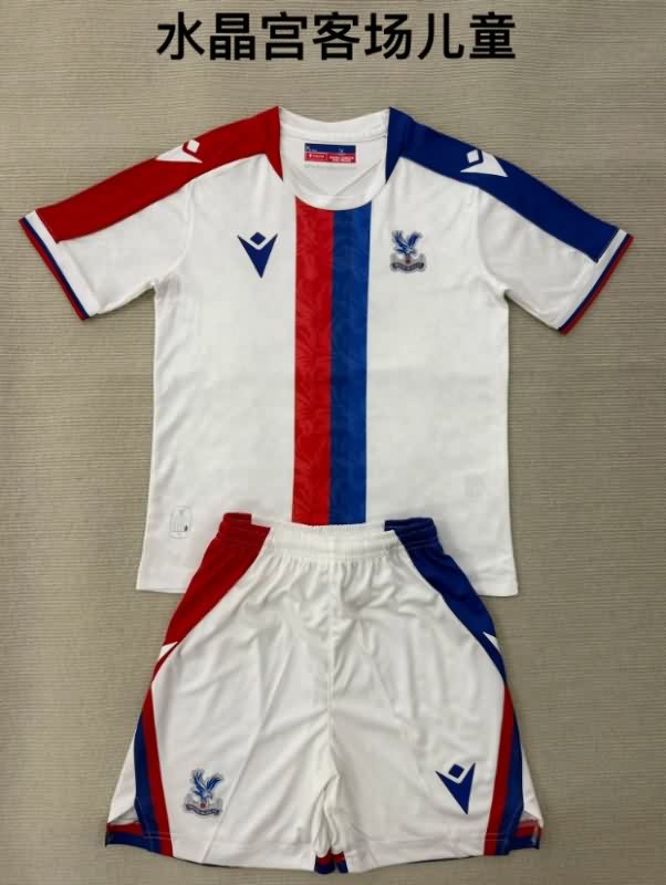Crystal Palace 25/26 Kids Away Soccer Jersey And Shorts