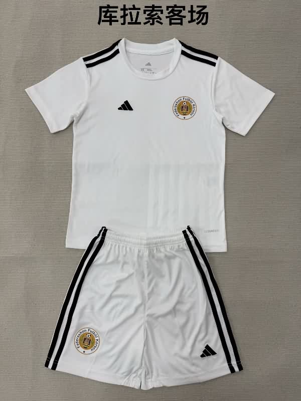 Curacao 2026 Kids Away Soccer Jersey And Shorts