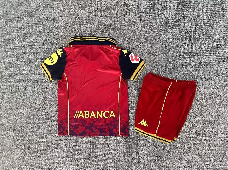 Deportivo La Coruna 25/26 Kids Away Soccer Jersey And Shorts
