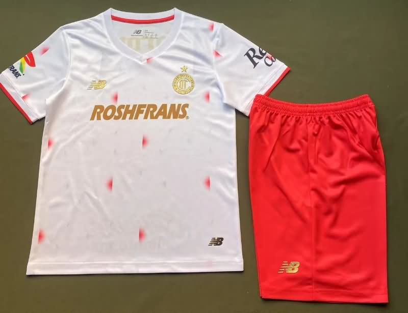 Deportivo Toluca 25/26 Kids Away Soccer Jersey And Shorts
