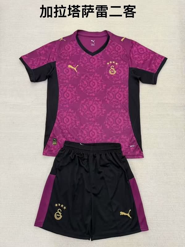 Galatasaray 25/26 Kids Third Soccer Jersey And Shorts
