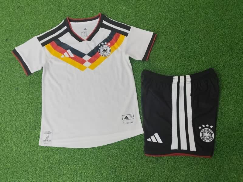 Germany 25/26 Kids Home Soccer Jersey And Shorts (Player)