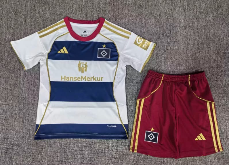 Hamburg 25/26 Kids Special Soccer Jersey And Shorts