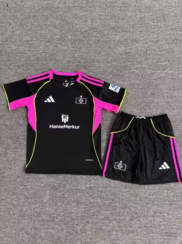 Hamburg 25/26 Kids Third Soccer Jersey And Shorts