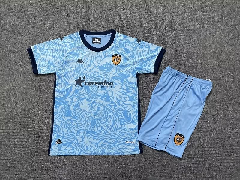 Hull City 25/26 Kids Third Soccer Jersey And Shorts