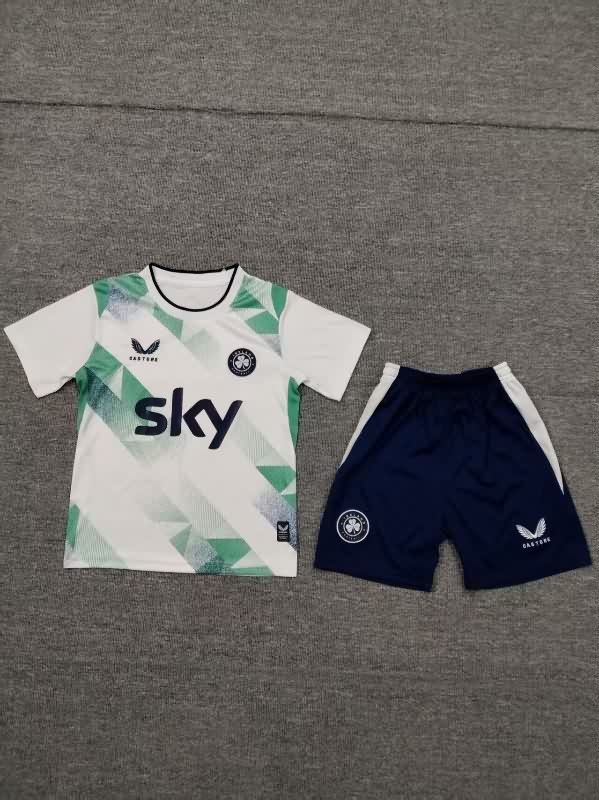 Ireland 2026 Kids Away Soccer Jersey And Shorts