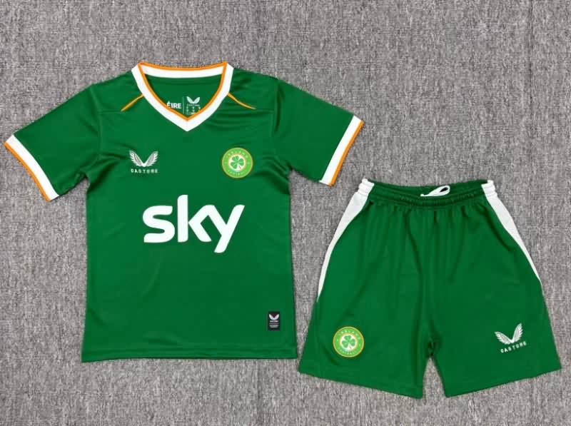 Ireland 2026 Kids Home Soccer Jersey And Shorts