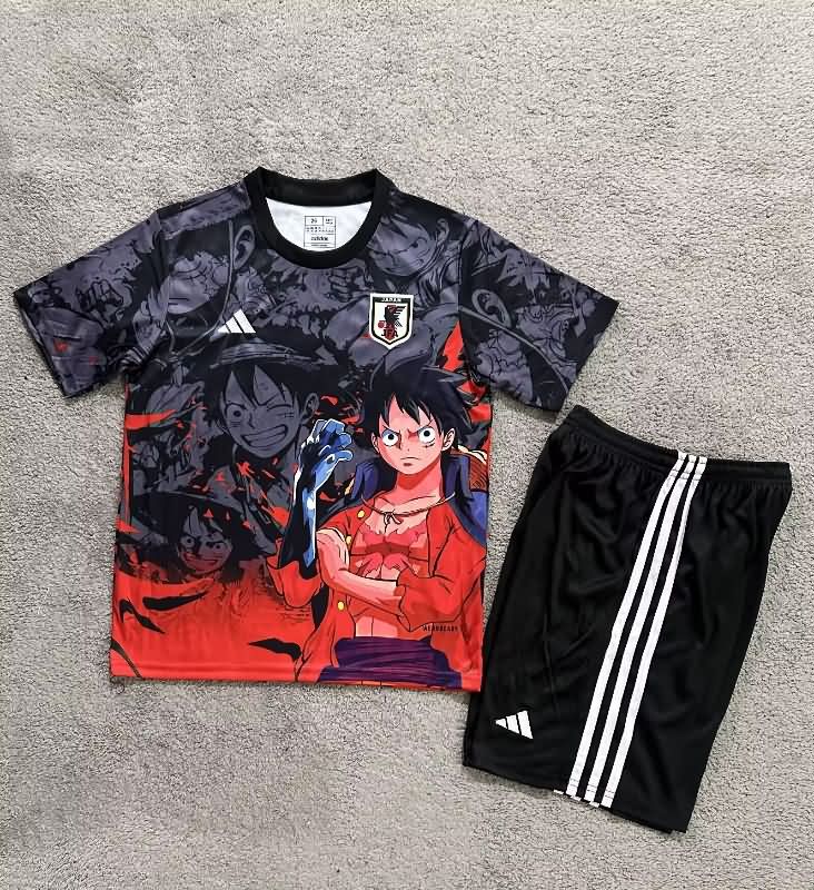 Japan 2025 Kids Special Soccer Jersey And Shorts 25