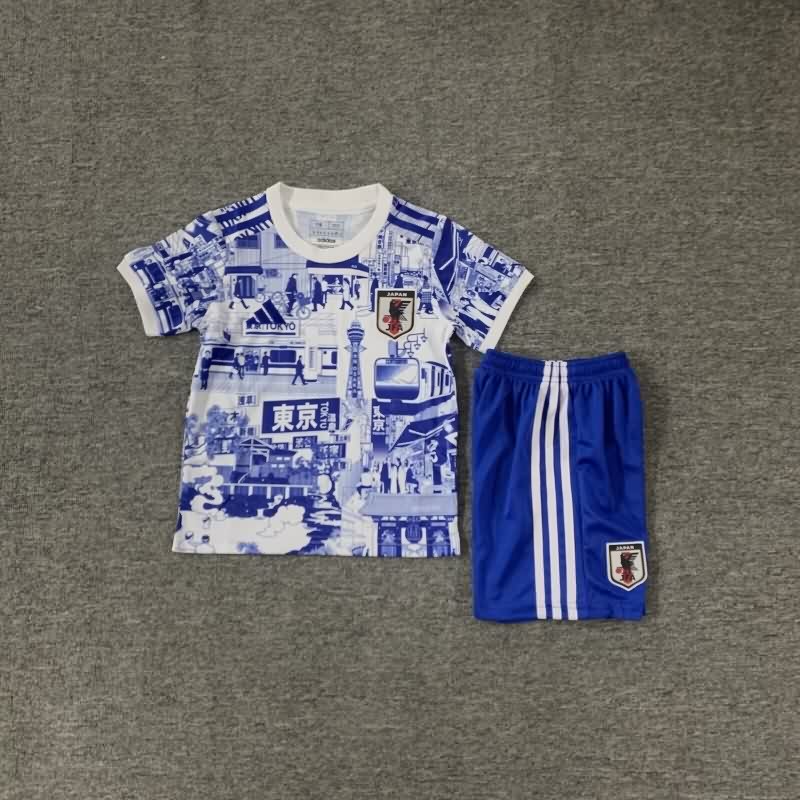 Japan 2025 Kids Special Soccer Jersey And Shorts 30