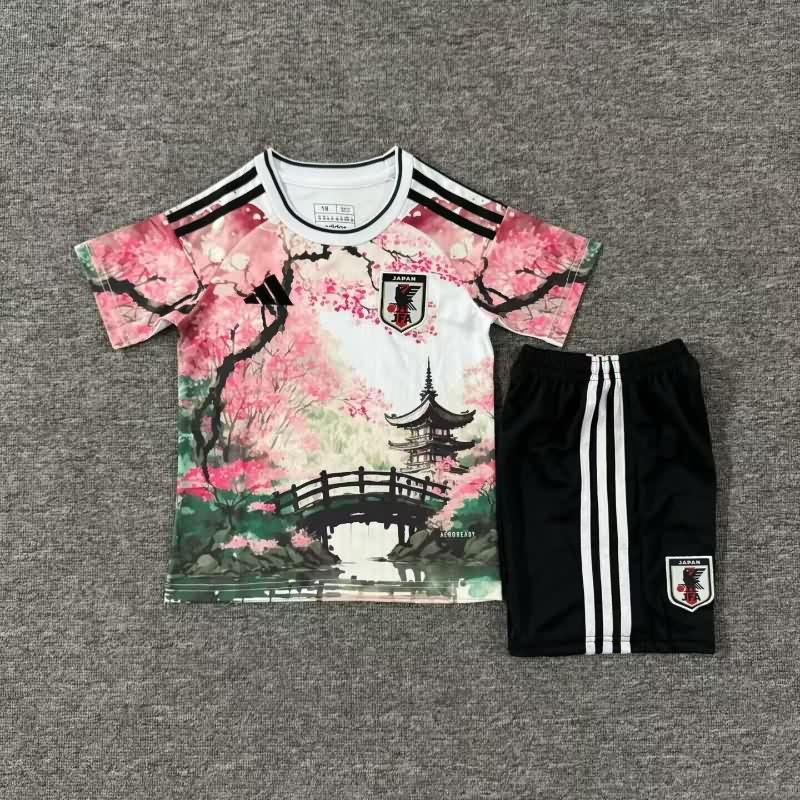 Japan 2025 Kids Special Soccer Jersey And Shorts 35