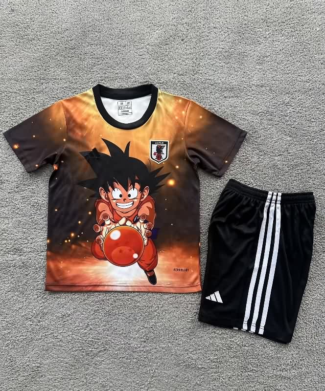 Japan 2025 Kids Special Soccer Jersey And Shorts 42