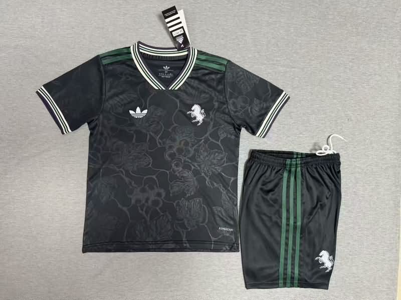 Juventus 25/26 Kids Third Soccer Jersey And Shorts