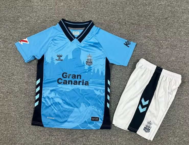 Las Palmas 25/26 Kids Away Soccer Jersey And Shorts