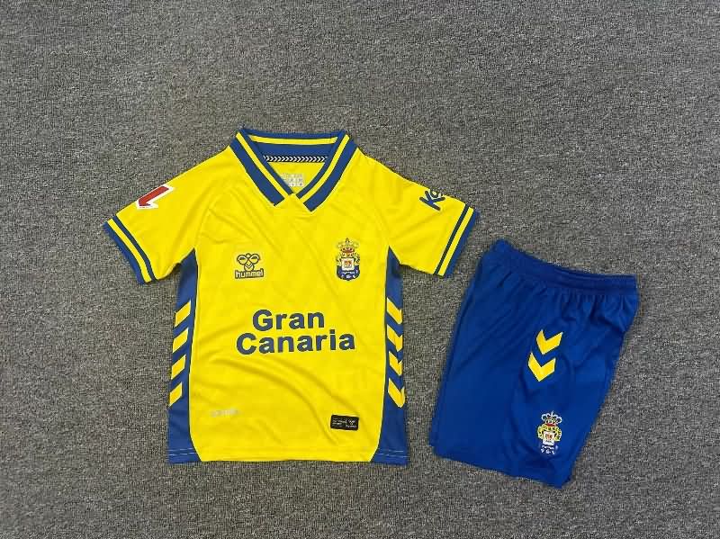 Las Palmas 25/26 Kids Home Soccer Jersey And Shorts